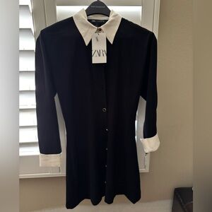 Zara Xsmall Dress - NWT - Black/White - Beautiful and Classy!